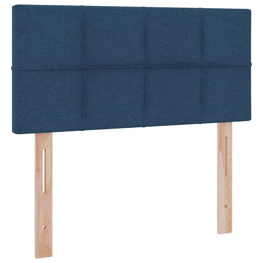 Lit avec rangement et matelas avec matelas Bleu 100 x 200 cm - 9