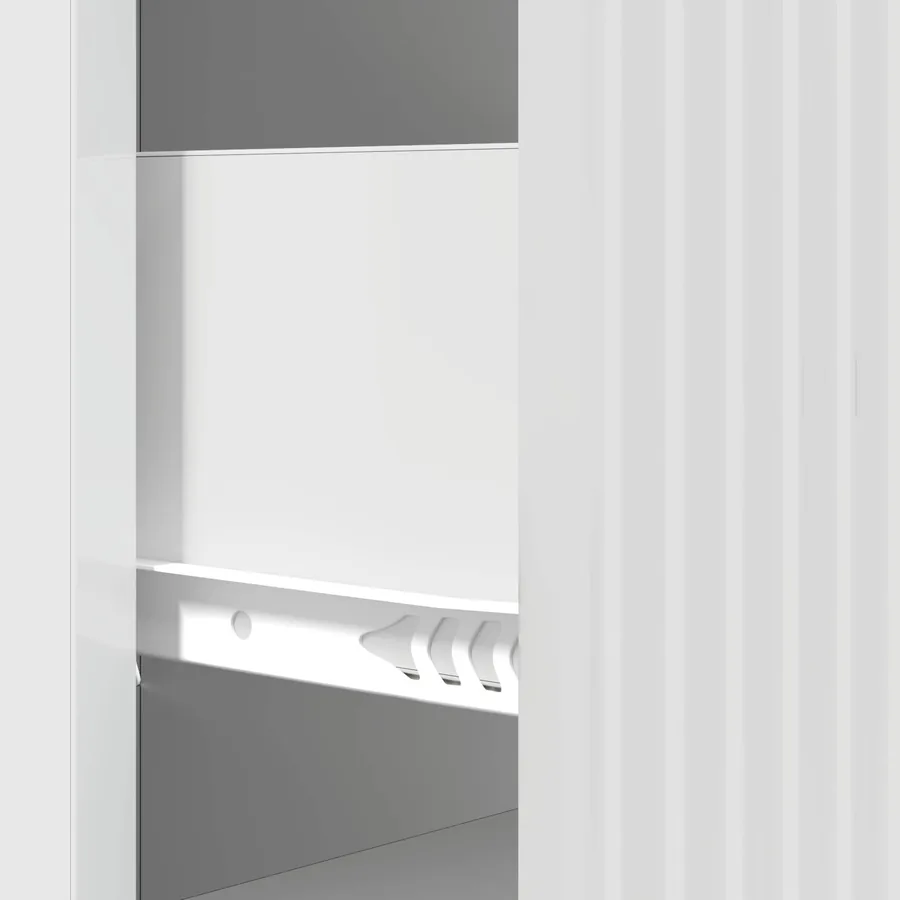 Armoire à tiroirs Blanc brillant 33 x 34,5 x 87 cm - 10