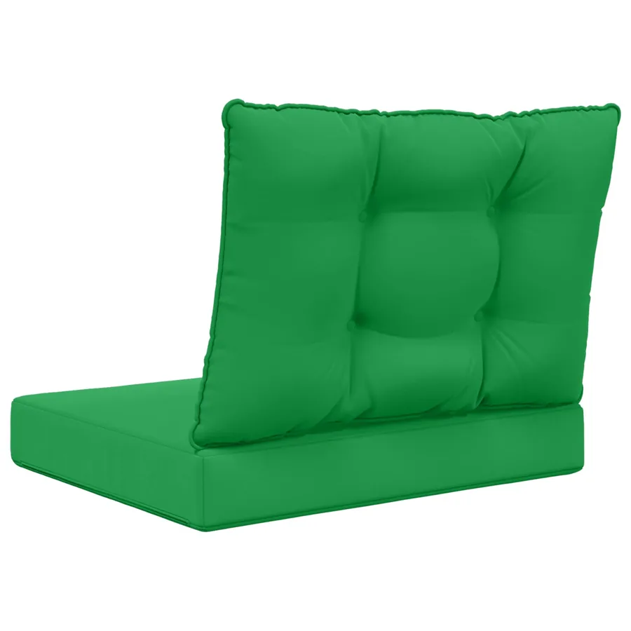 Coussin de canapé d'extérieur Polyester Vert 60 x 50,5 x 8 cm - 7