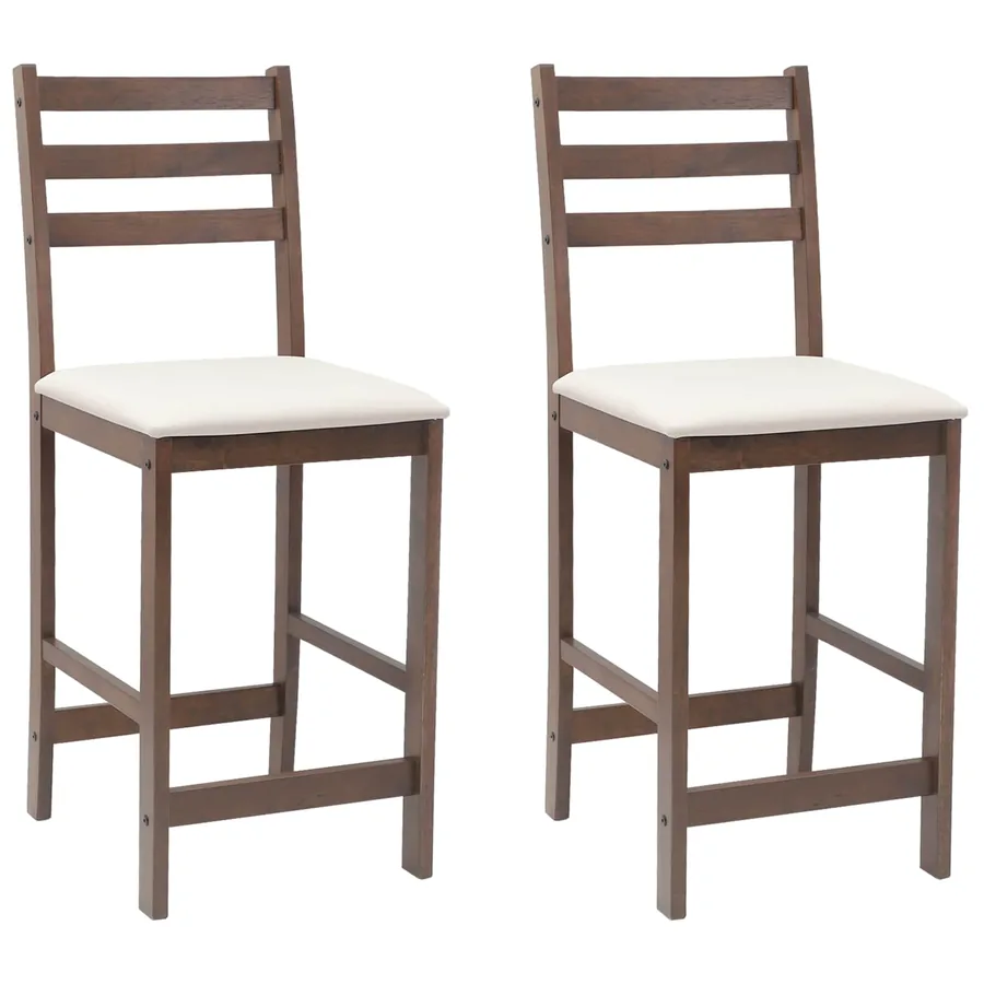 Chaises de salle à manger 2 pcs Marron Clair - 2