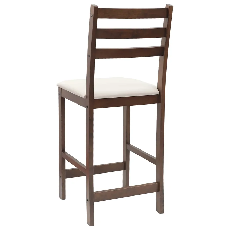 Chaises de salle à manger 2 pcs Marron Clair - 7