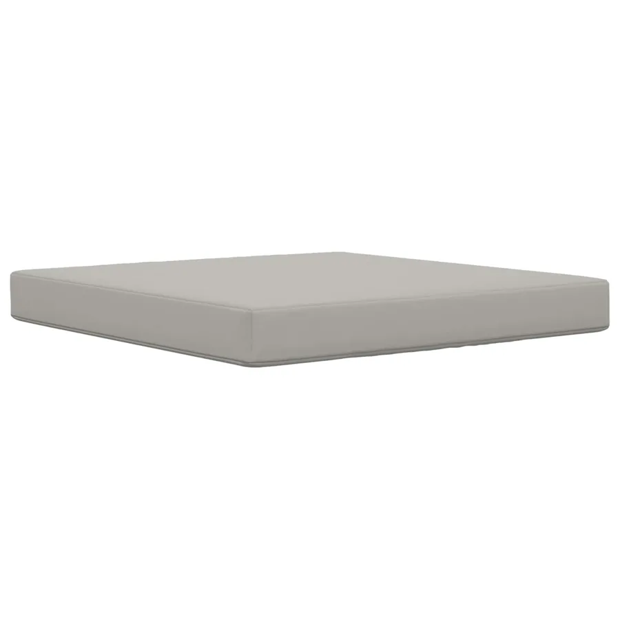 Coussin de canapé d'extérieur 2 pcs Gris Polyester - 4
