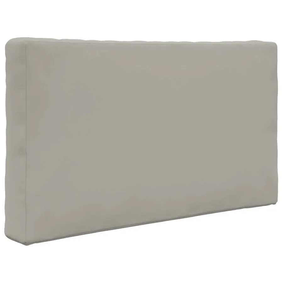 Coussin de canapé d'extérieur 2 pcs Gris Polyester - 5