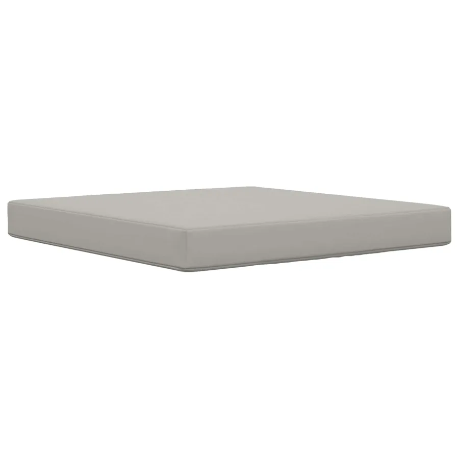 Coussin de canapé d'extérieur 2 pcs Gris Polyester - 4