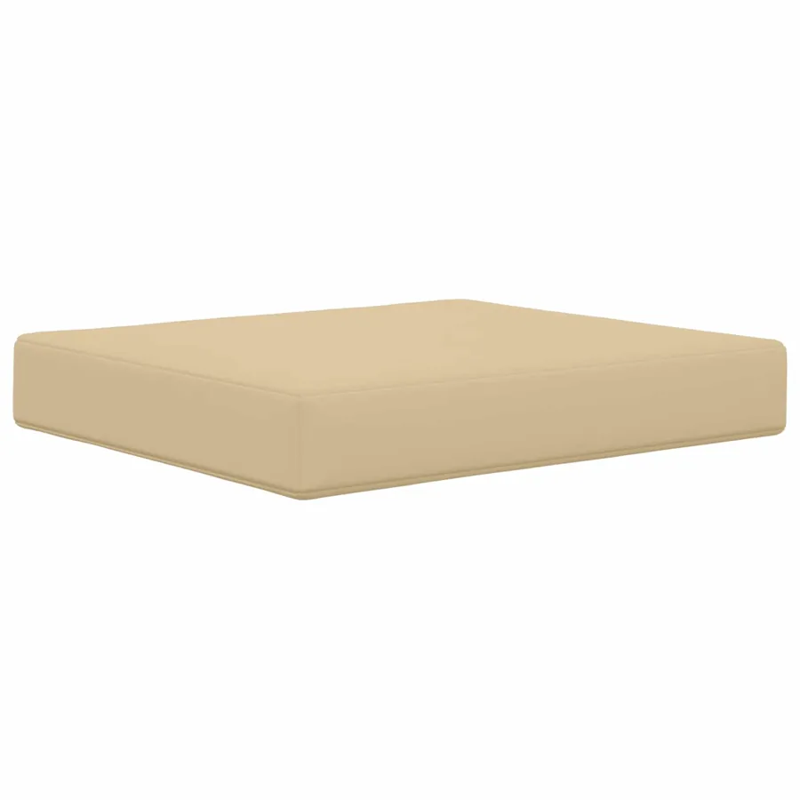 Coussin de canapé d'extérieur Polyester Beige 60 x 50,5 x 8 cm - 4
