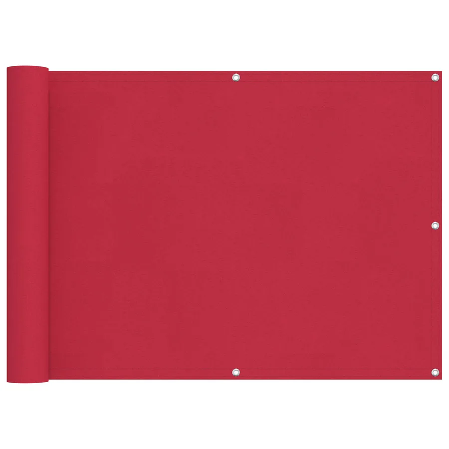 Écran de balcon Bordeaux 75 x 400 cm Oxford alu enduit de PU - 2