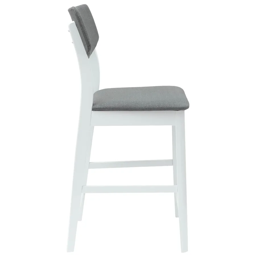 Chaises de salle à manger 2 pcs Blanc 48 x 49 x 95 cm - 6
