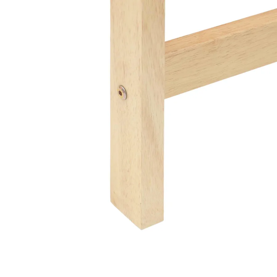 Chaises de salle à manger 2 pcs Naturel 40 x 47,5 x 99,5 cm - 10