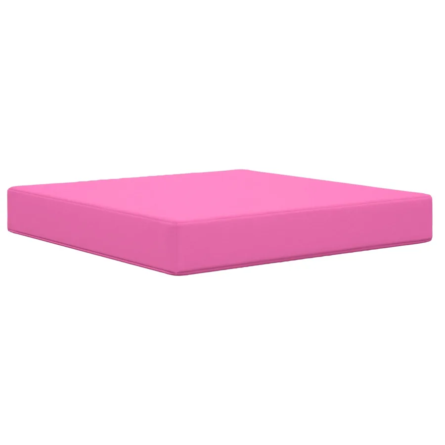 Coussin de canapé d'extérieur 3 pcs Rose Polyester - 4