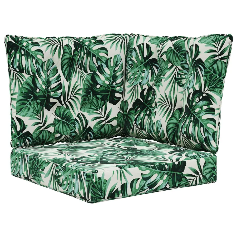 Coussin de canapé d'extérieur Polyester Motif feuille - 2