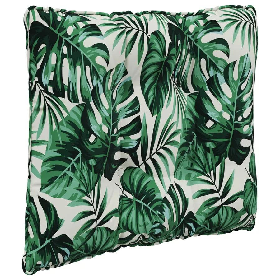 Coussin de canapé d'extérieur Polyester Motif feuille - 5