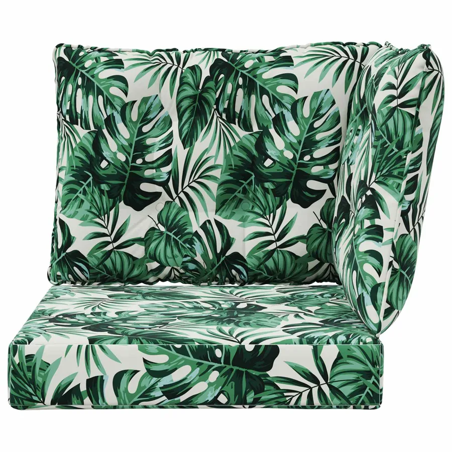 Coussin de canapé d'extérieur Polyester Motif feuille - 6