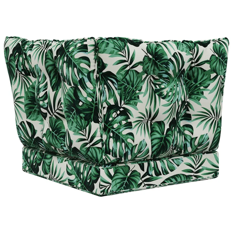 Coussin de canapé d'extérieur Polyester Motif feuille - 7