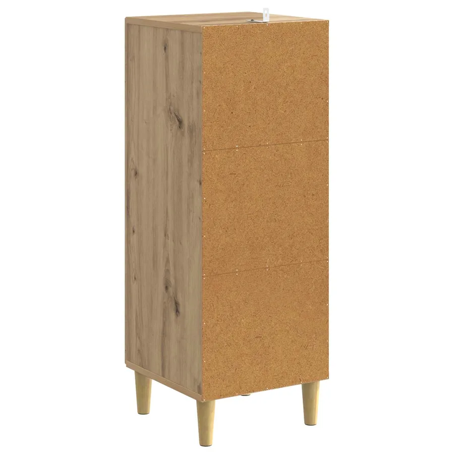 Armoire à tiroirs 33 x 34,5 x 90 cm Bois d'ingénierie - 7