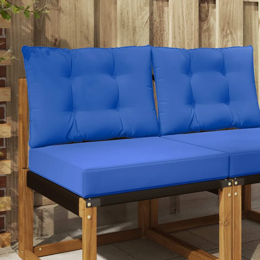 Coussin de canapé d'extérieur Polyester Bleu royal