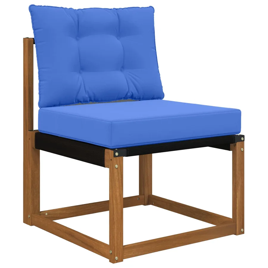 Coussin de canapé d'extérieur Polyester Bleu royal - 3
