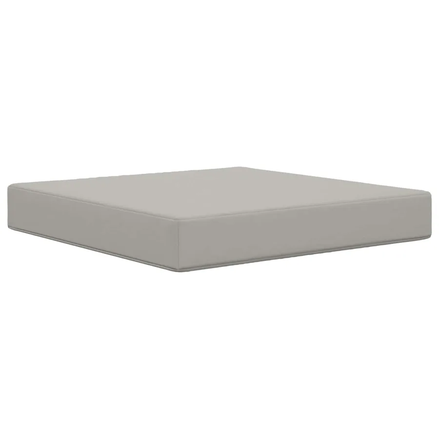 Coussin de canapé d'extérieur 3 pcs Gris Polyester - 4