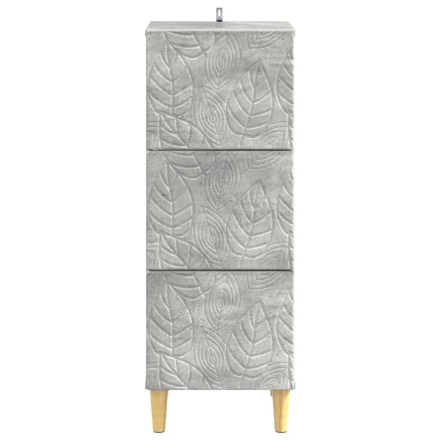 Armoire à tiroirs Gris béton 33 x 34,5 x 90 cm - 5