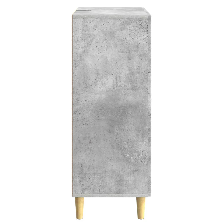 Armoire à tiroirs Gris béton 33 x 34,5 x 90 cm - 6