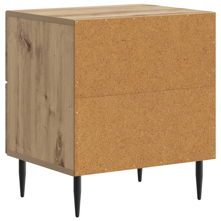 Cabinet de chevet Chêne artisanal 43 x 34,5 x 47,5 cm - 7