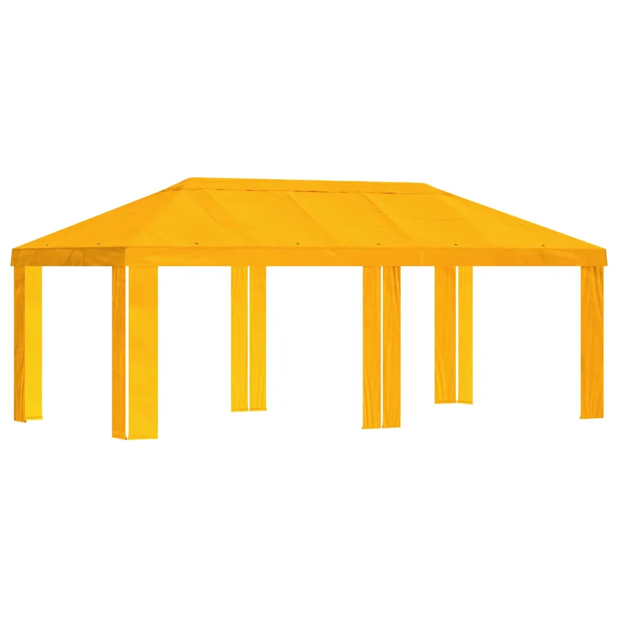 Housse de Gazebo 6 x 3 m Jaune Polyester 190 gsm - 2