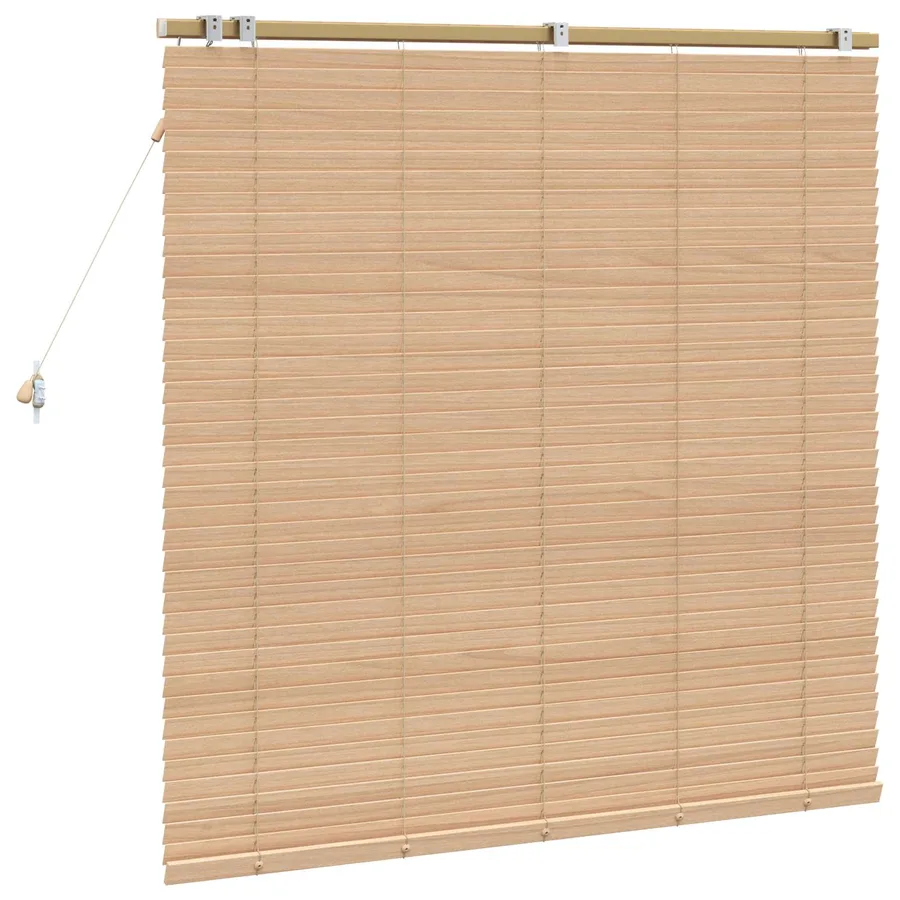 Store Vénitien Aspect Chêne 130 x 130 cm 35 mm - 4