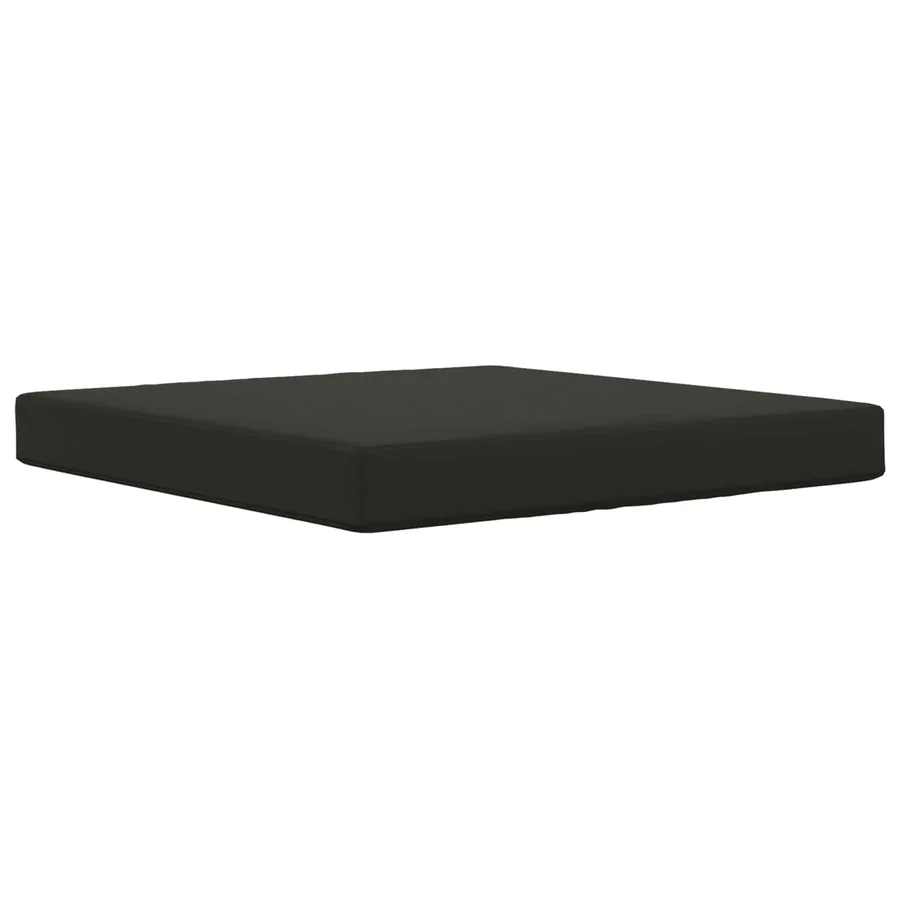 Coussin de canapé d'extérieur 3 pcs Noir Polyester - 4