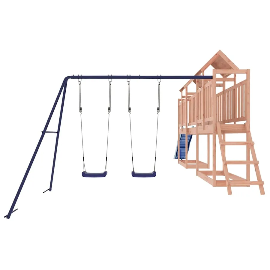 Aire de jeux d'extérieur bois massif de douglas - 7