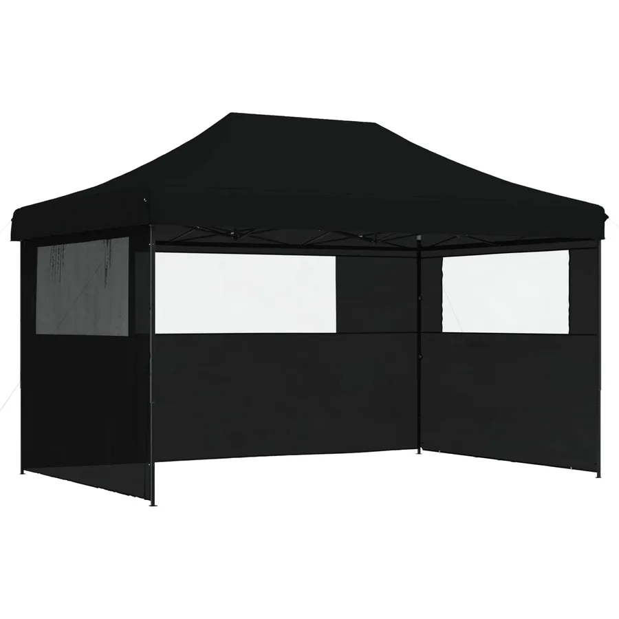 Tente de fête Noir 292 x 440 x 315 cm Tissu Oxford - 2