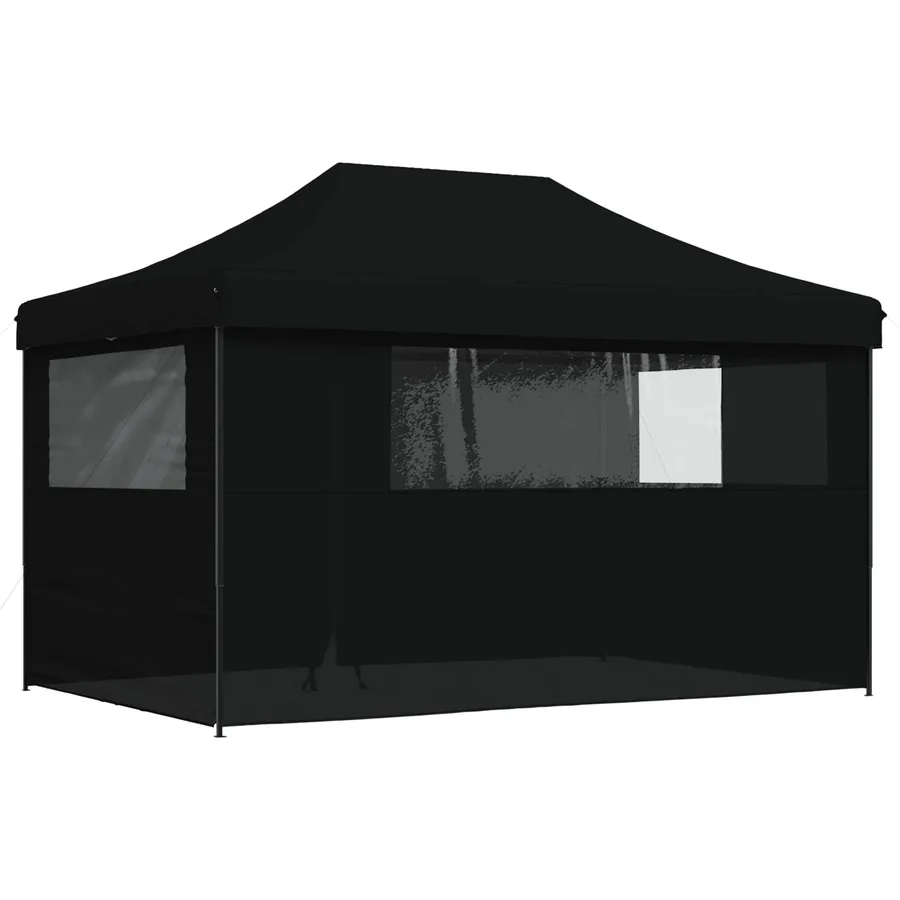 Tente de fête Noir 292 x 440 x 315 cm Tissu Oxford - 7
