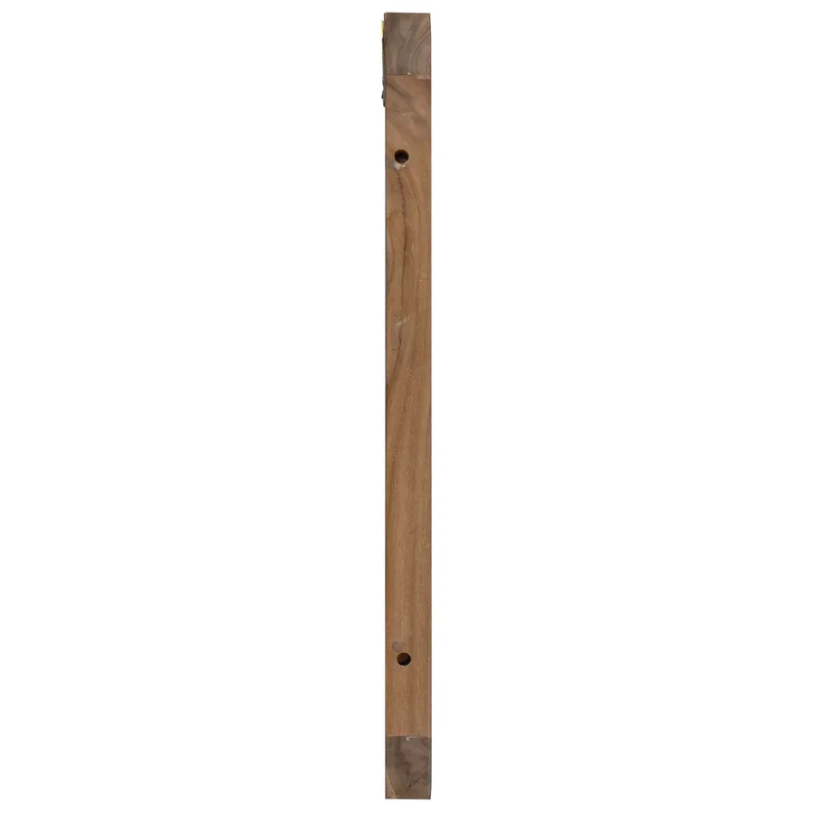 Tête de lit Naturel Bois de teck massif - 3