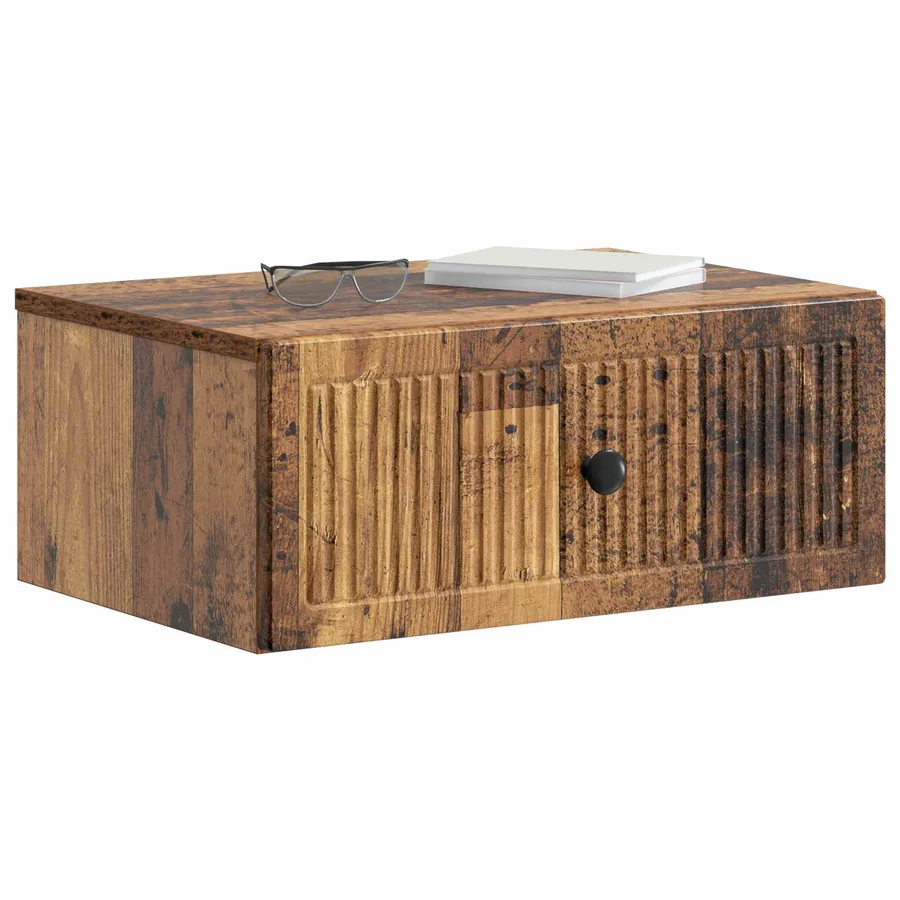 Cabinet de chevet 2 pcs Bois ancien 49 x 34,5 x 20 cm - 3