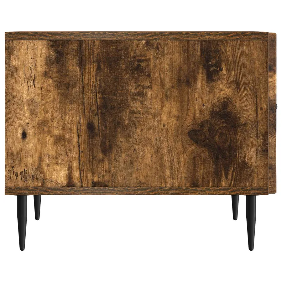 Table basse Chêne fumé 49 x 50 x 40 cm Bois d'ingénierie - 6