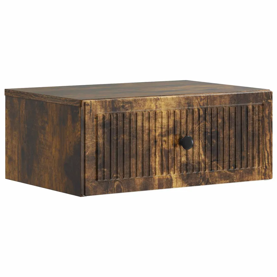 Cabinet de chevet 2 pcs Chêne fumé 49 x 34,5 x 20 cm - 5