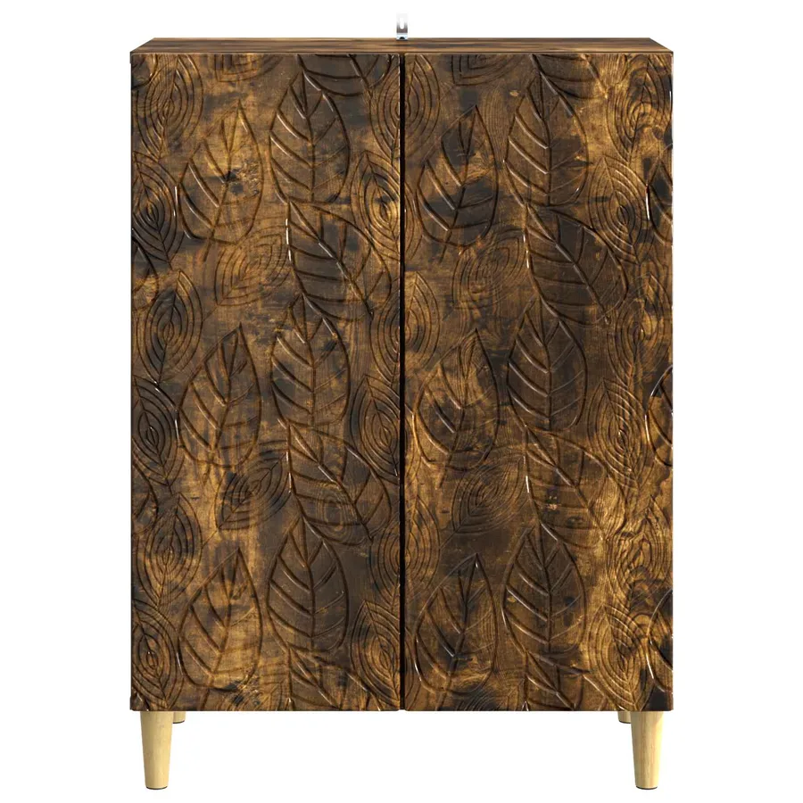 Buffet Chêne fumé 66 x 34,5 x 90 cm Bois d'ingénierie - 5