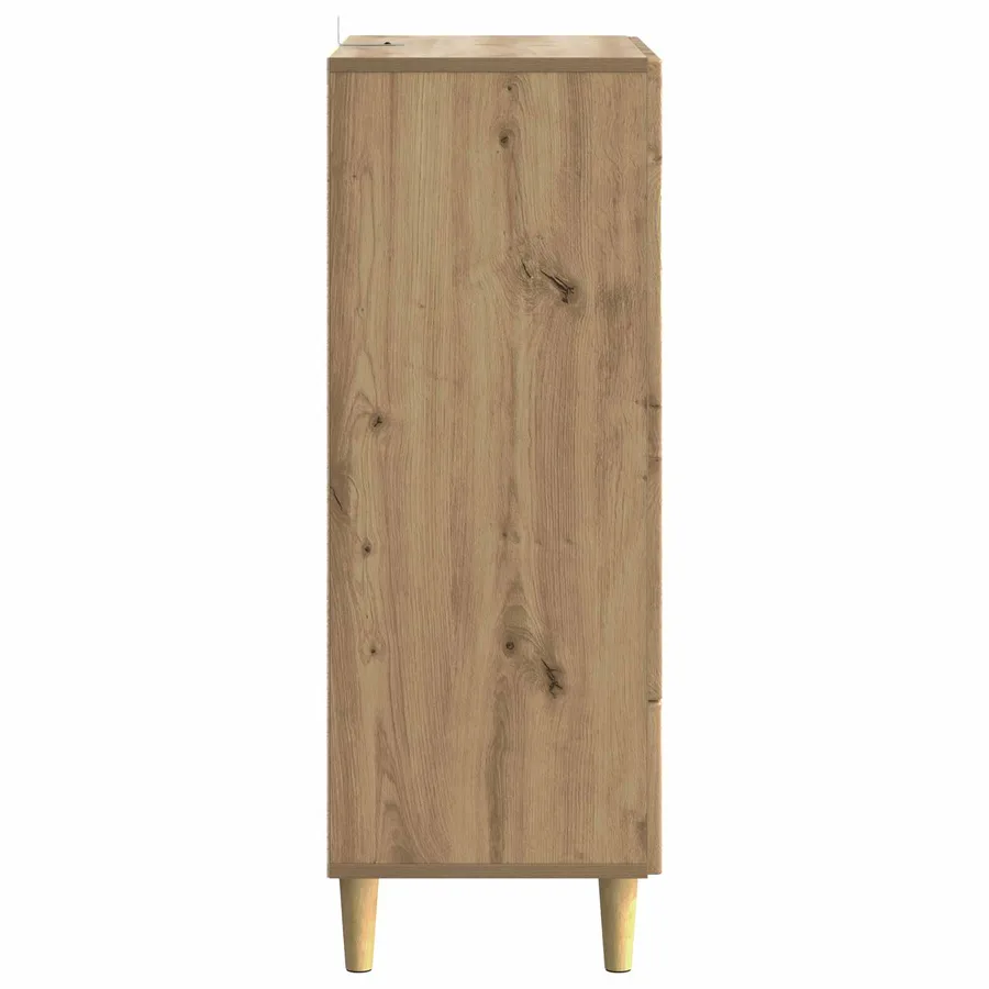 Buffet Chêne artisanal 66 x 34,5 x 95 cm Bois d'ingénierie - 6