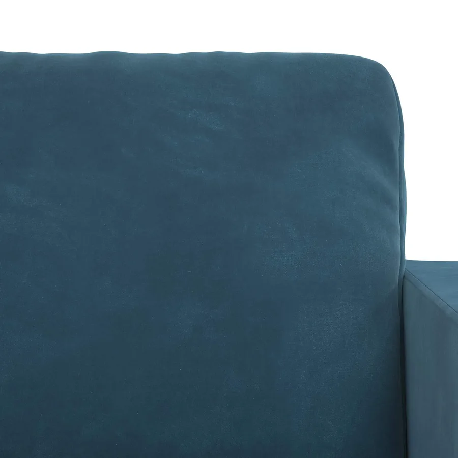 Ensemble de Canapés 2 pcs Bleu 158 x 78 x 80 cm Velours - 6