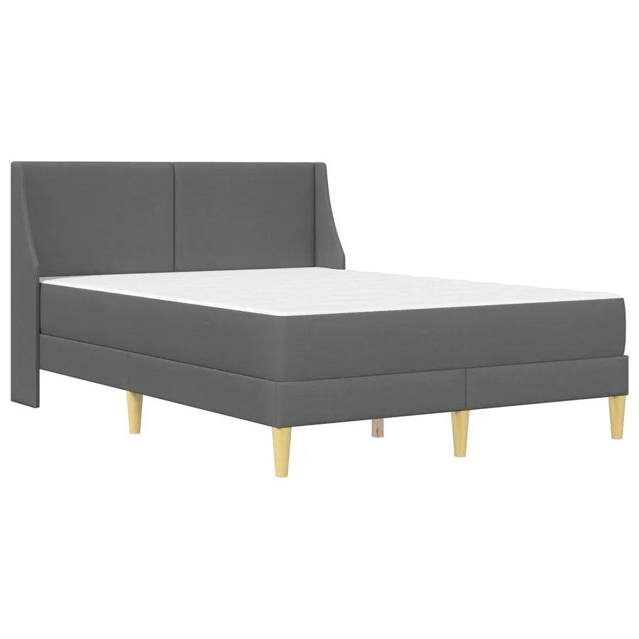 Cadre de lit avec matelas avec tête de lit Polyester - 3