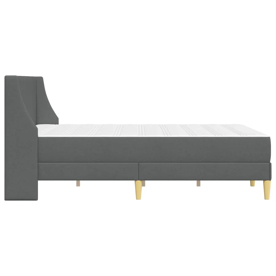 Cadre de lit avec matelas avec tête de lit Polyester - 7