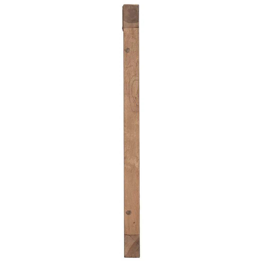 Tête de lit Naturel Bois de teck massif - 3