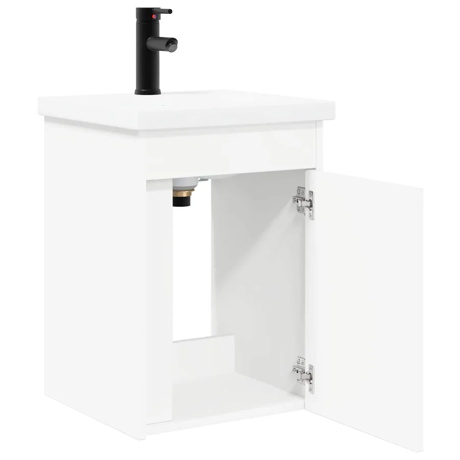 Meuble de salle de bain avec robinet Blanc 42 x 40 x 74,5 cm - 4