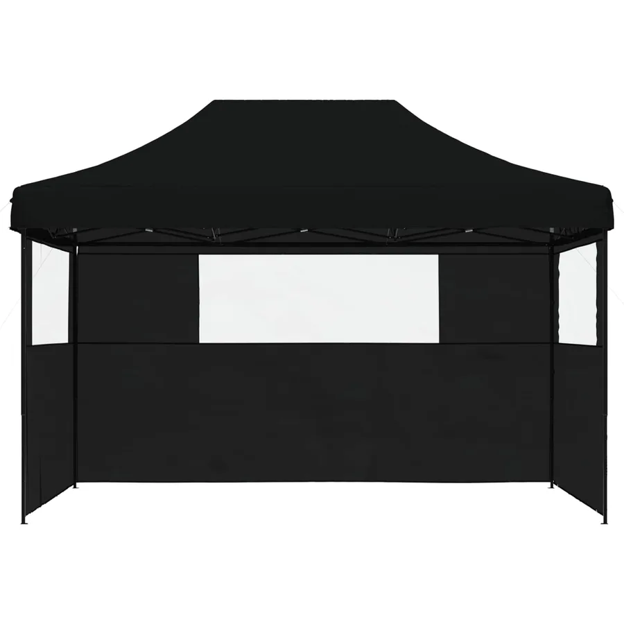 Tente de fête Noir 279 x 410 x 315 cm Tissu Oxford - 3