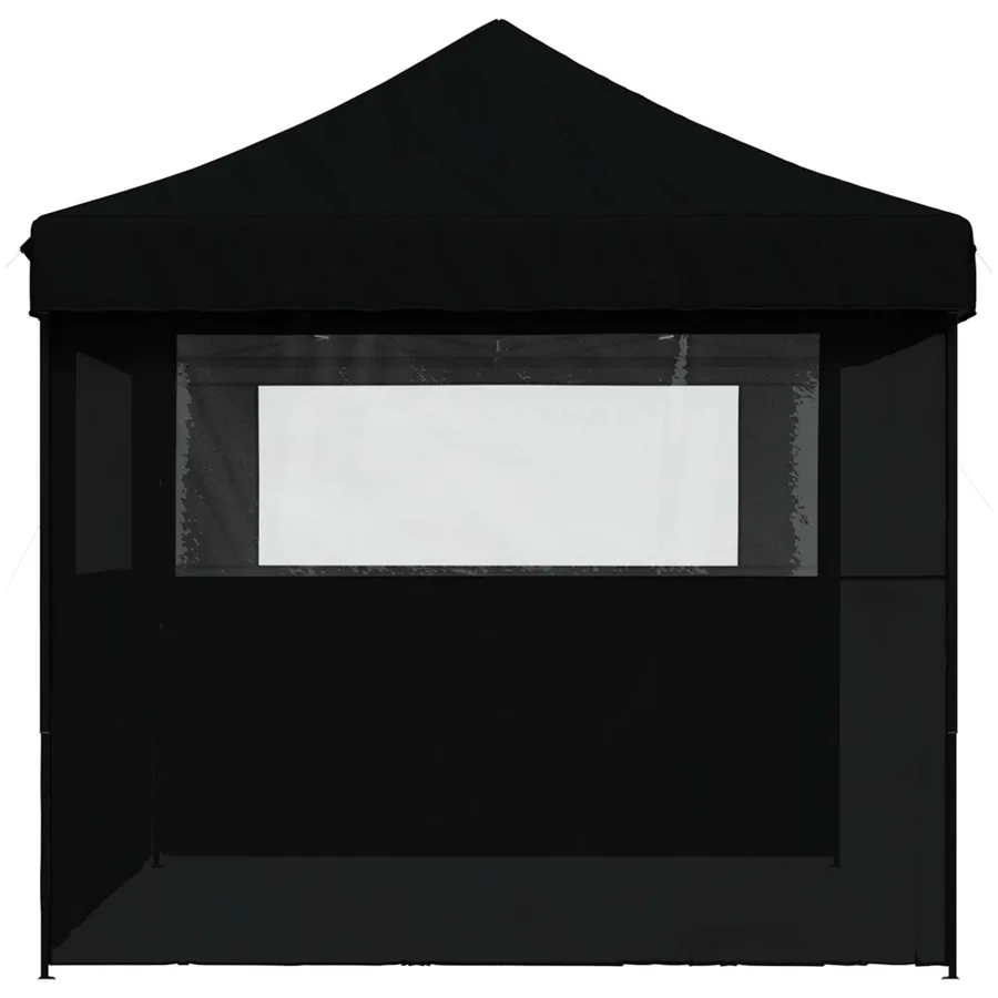 Tente de fête Noir 279 x 410 x 315 cm Tissu Oxford - 5