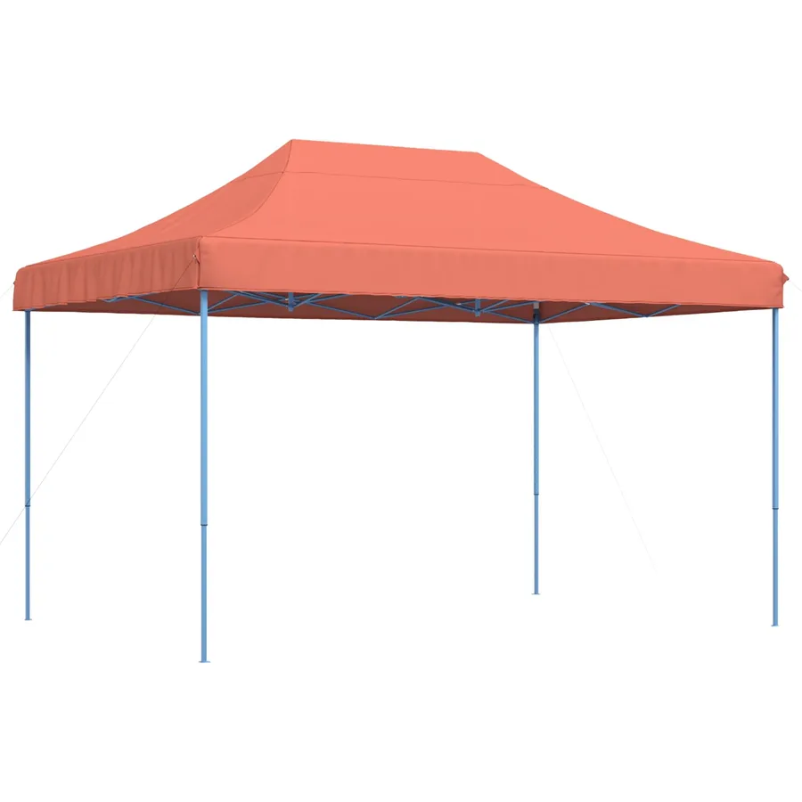 Tente de fête Terre cuite 279 x 410 x 315 cm Tissu Oxford - 2