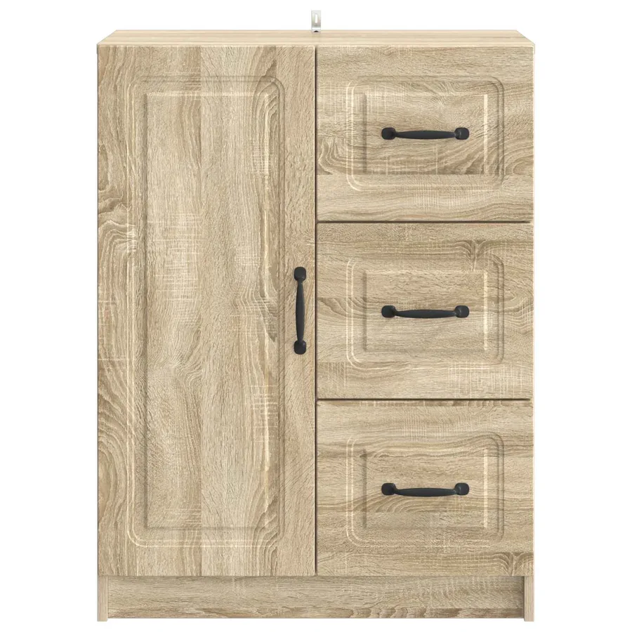 Buffet Chêne Sonoma 66 x 34,5 x 87 cm Bois d'ingénierie - 6