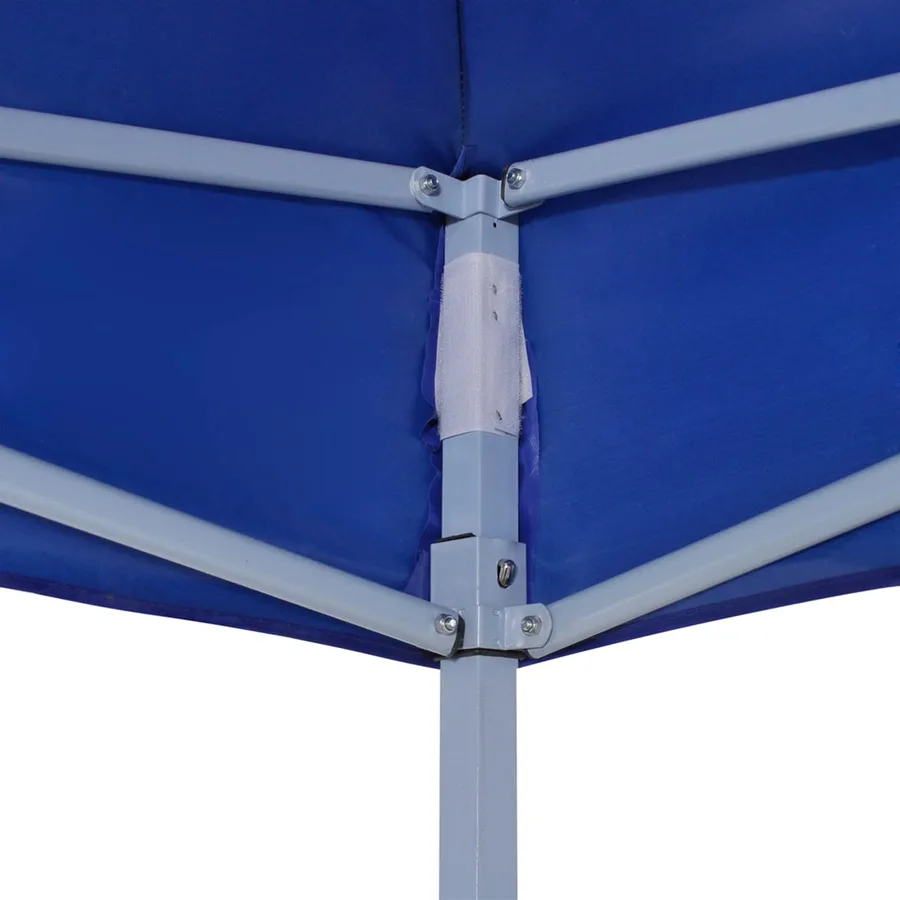Tente de fête Bleu 291 x 291 x 315 cm Tissu Oxford - 5