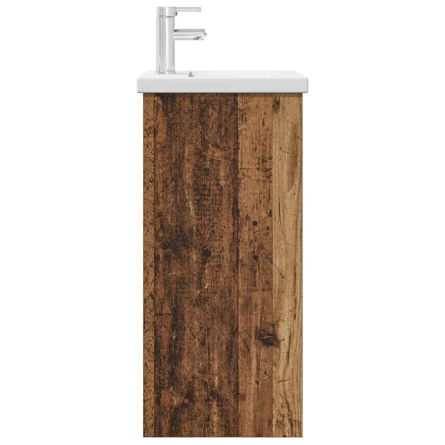 Meuble de salle de bain avec évier Bois ancien - 5