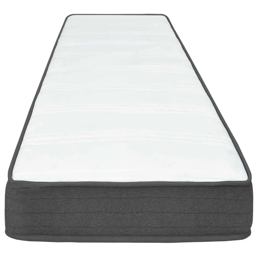 Slatted Bed Base Dark Grey Fabric 90x200 cm - 9