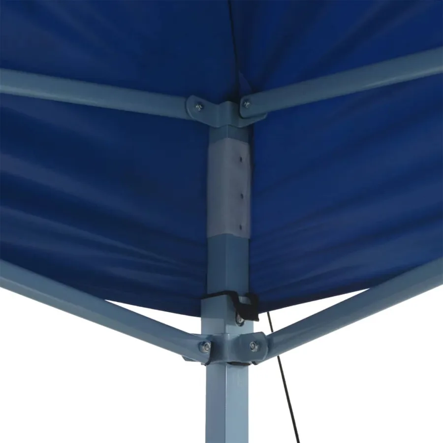 Tente de fête Bleu 280 x 410 x 315 cm Tissu Oxford - 11