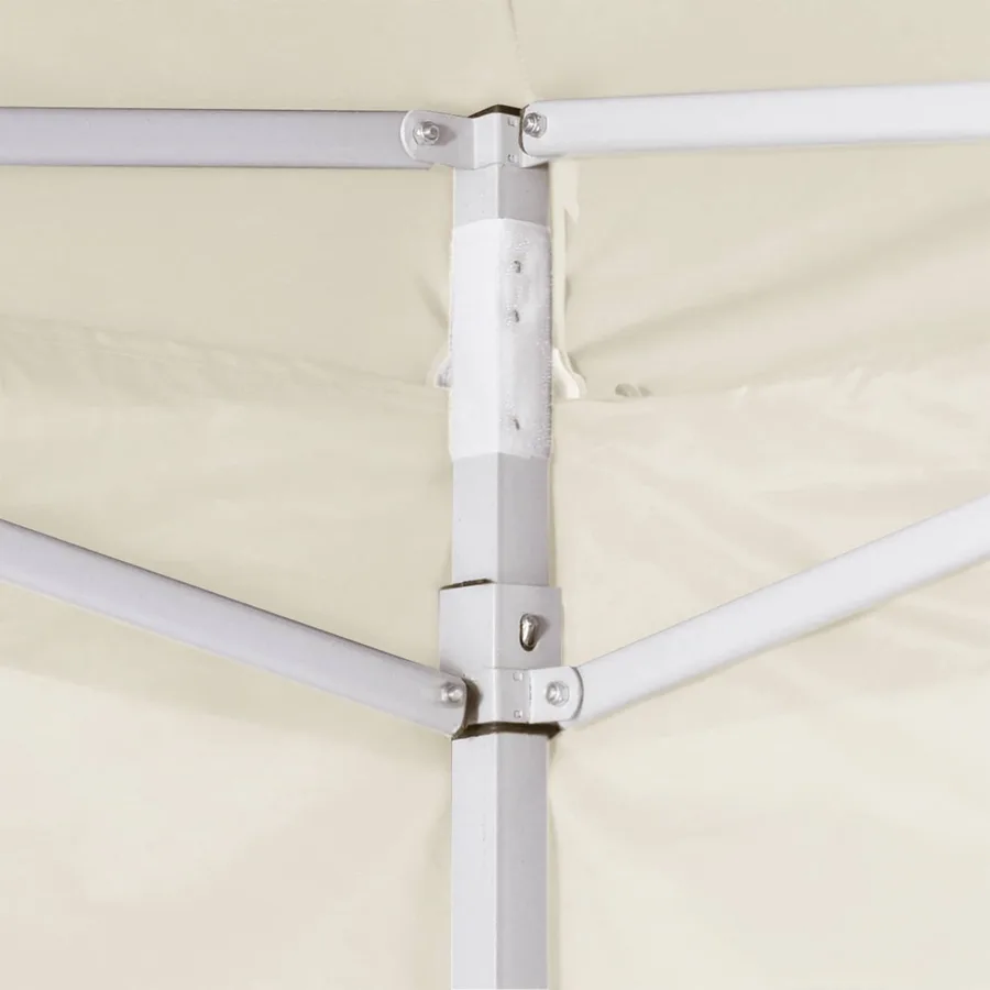 Tente de fête Crème 291 x 291 x 315 cm Tissu Oxford - 5